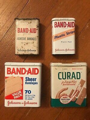 metal curda band aid box|metal band aids.